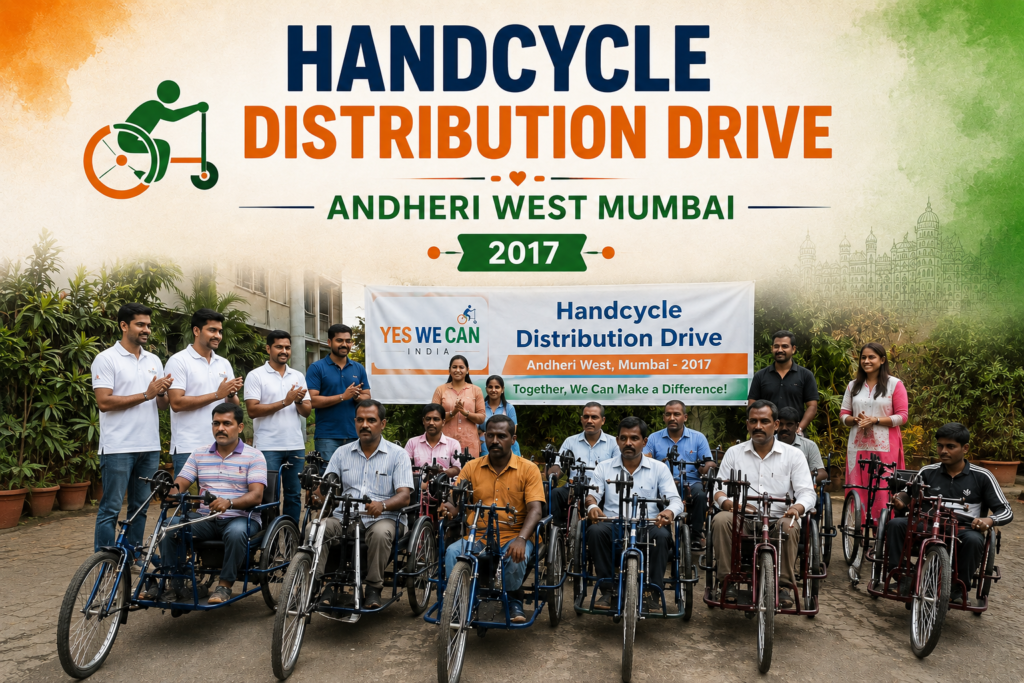 Handcycle Distribution Drive Andheri West Mumbai
