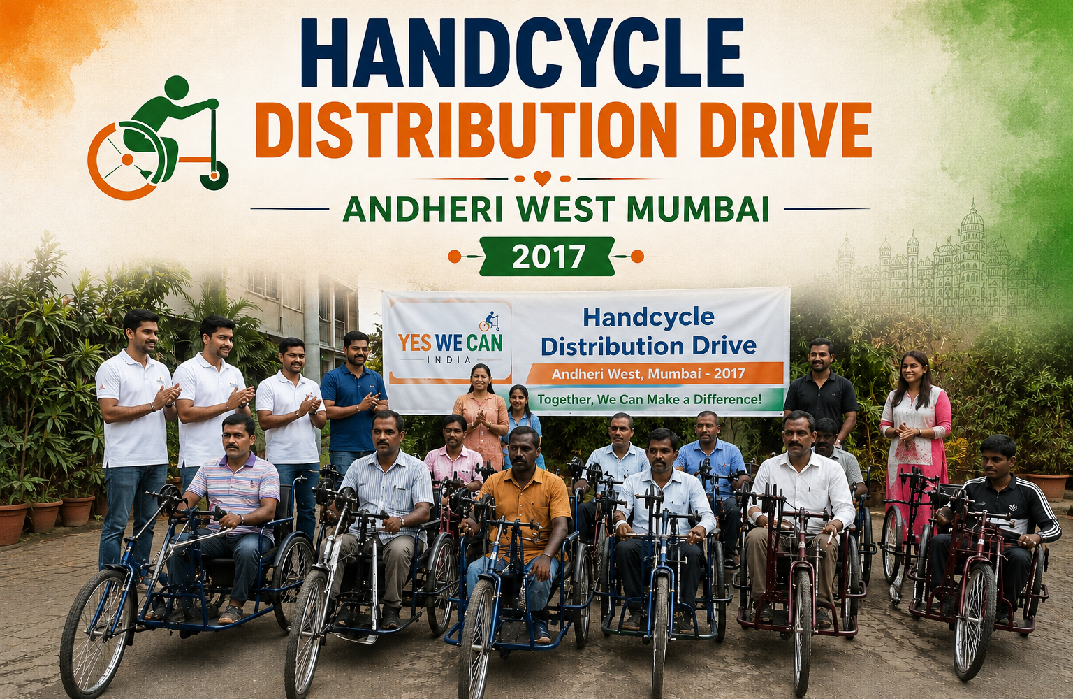 Handcycle Distribution Drive Andheri West Mumbai